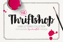 Thriftshop Hand Lettering Collection