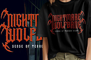 DRAKENHOLD Black Metal Display, a Blackletter Font by dansdesign (Thumbnail 11 of 12)
