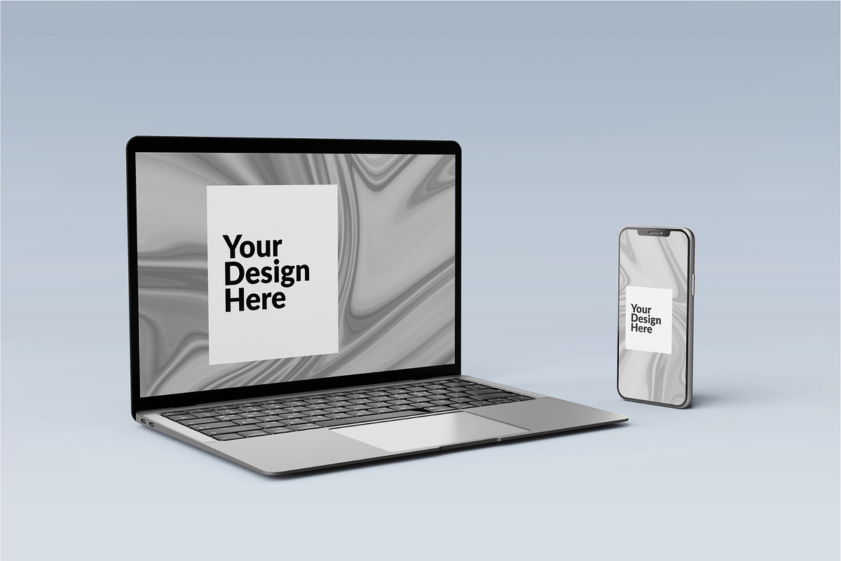 Digital Devices Screen Mockup Set, a Device Mockup by Runend (Photo 14 of 20)
