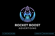 Rocket Boost Startup Logo, a Branding & Logo Template by muhisya (Thumbnail 2 of 2)