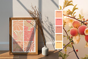 Peach Fuzz, abstract floral Patterns, a Pattern Graphic by ArtPavo (Thumbnail 5 of 8)