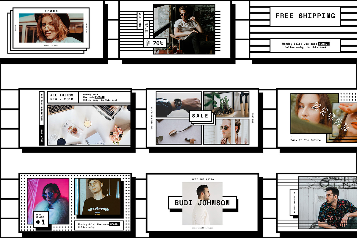 NEORD-Social Media Brand Templates, a Social Media Template by Invasi Studio (Photo 18 of 20)
