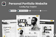 Conor - Personal Portfolio Website, a Landing Page Template by SLAB! Design (Thumbnail 1 of 5)