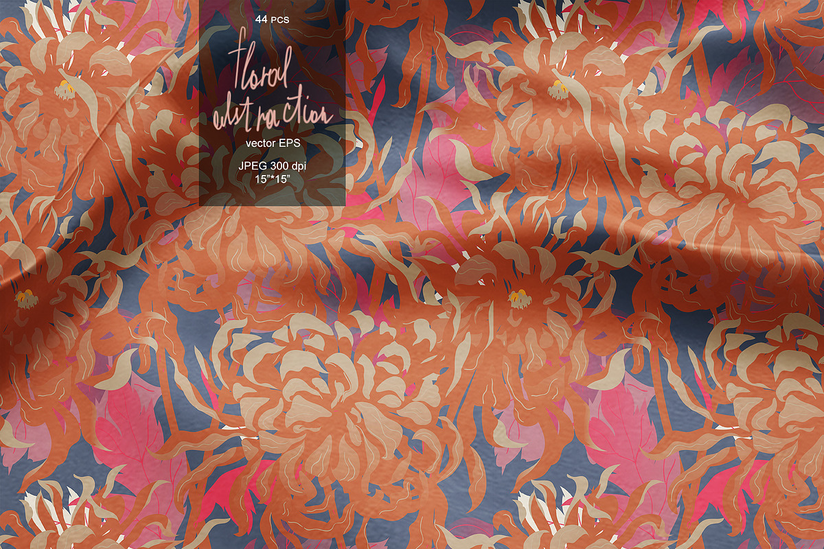 44 floral abstraction vector set 2, a Pattern Graphic by PatternsBlooming (Photo 3 of 10)