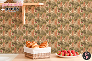Cottage Kitchen Wallpaper Mockup PSD, a Product Mockup by Printable Pretty Studio (Thumbnail 9 of 11)