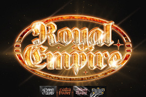 Medieval Gothic Metallic Text Effect
