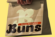 Rostela - Tasty Food Font, a Sans Serif Font by RagamKata (Thumbnail 6 of 10)