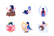 Faith Illustrations, a Person Illustration by Prosymbols (Thumbnail 5 of 6)