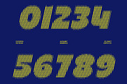 CS Portia Slitscan, a Sans Serif Font by Craft Supply Co. (Thumbnail 5 of 8)