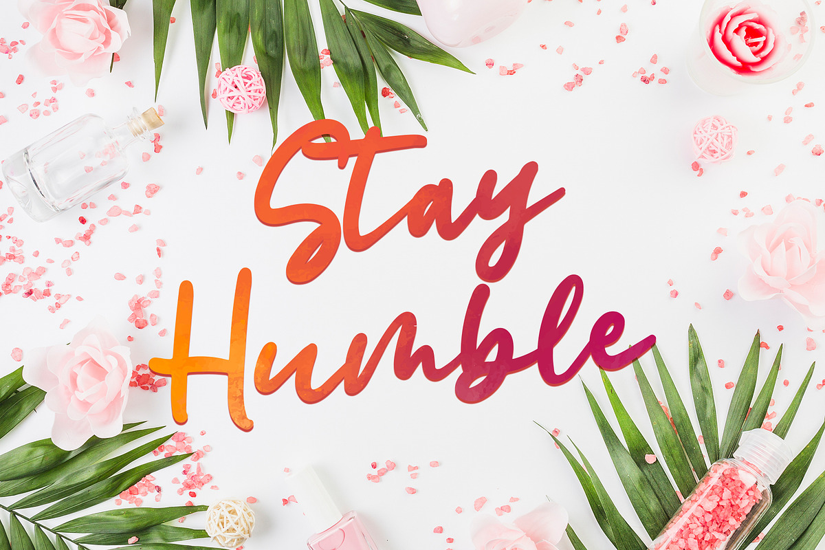 Modesty Script - Handwritten Font preview 3