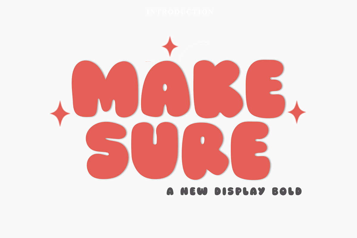 Make Sure, a Script Font by InermediaSTUDIO (Photo 1 of 8)