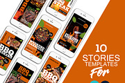 Food Instagram Story Canva Template, a Social Media Template by DreamColor (Thumbnail 2 of 5)