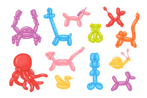 Balloon Animals Childish Set