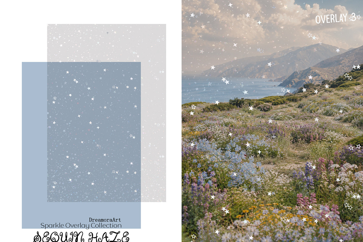 Sequin Haze: Sparkle PNG Overlays, a Texture Graphic by DreamoraArt (Photo 15 of 17)