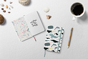 WHALES & another ocean creatures, an Animal Illustration by Alina Mubarak (Thumbnail 6 of 12)