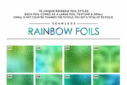 76 Seamless Rainbow Foils, a Layer Style Add-On by Brandy Folse (Thumbnail 10 of 11)