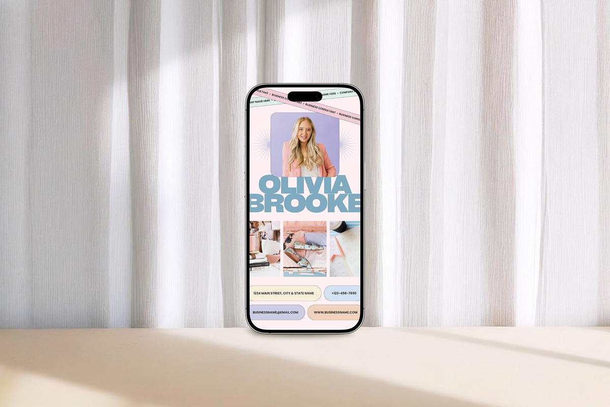 Canva iPhone Mockup Template, an iPhone Mockup by Creatif Foundry (Photo 6 of 9)