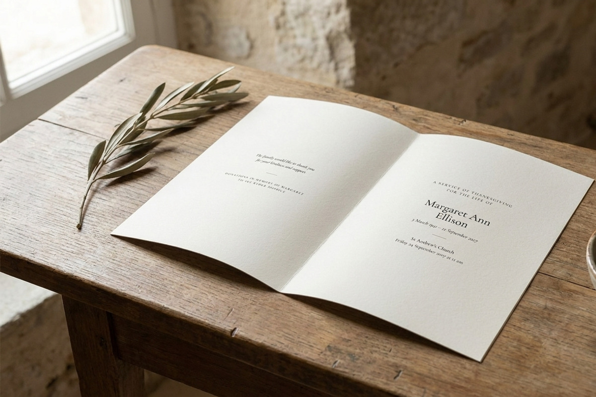Memorial Stationery 100 Templates V2, an Invitation Template by pawellpi (Photo 73 of 90)