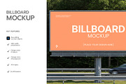 Street Billboard Mockup Template, an Advertising Mockup by graphypix (Thumbnail 2 of 4)