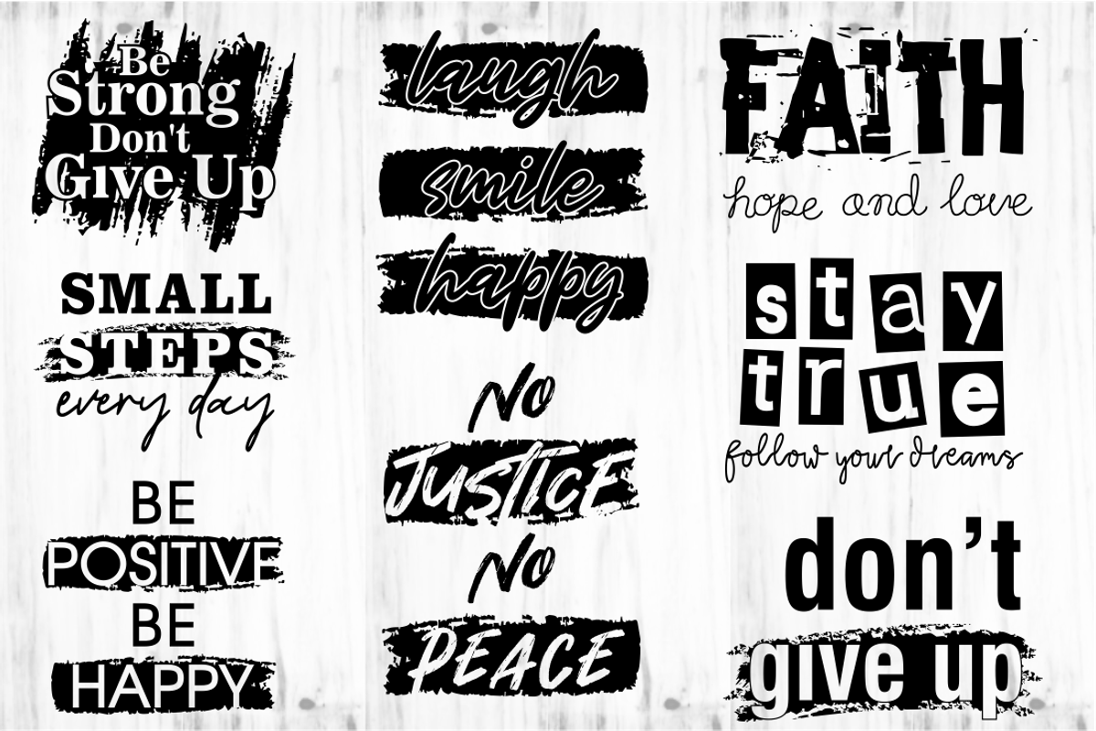Inspirational & Motivational Bundle, an Object Graphic by D2PUTRI (Photo 13 of 27)