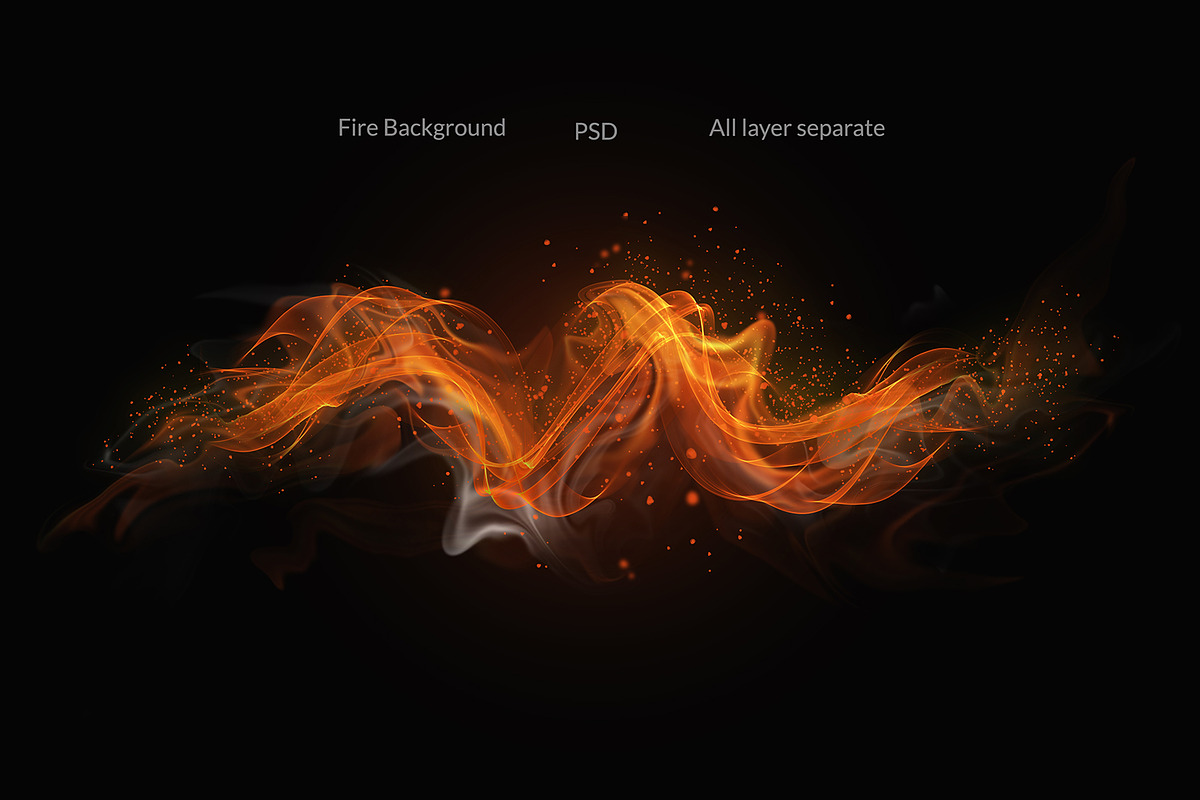 Fire & Smoke Bundle PSD, a Shape Add-On by MRI STUDIO (Photo 4 of 25)