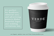 Verde Elegant Modern Font, a Sans Serif Font by PixelHive Pro (Thumbnail 5 of 14)