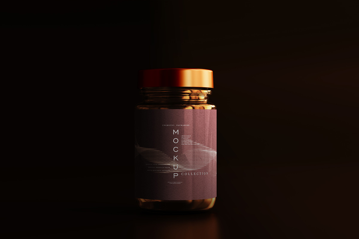 390+ Cosmetic Branding Mockup Scenes, a Cups & Container Mockup by pmvch (Photo 131 of 367)
