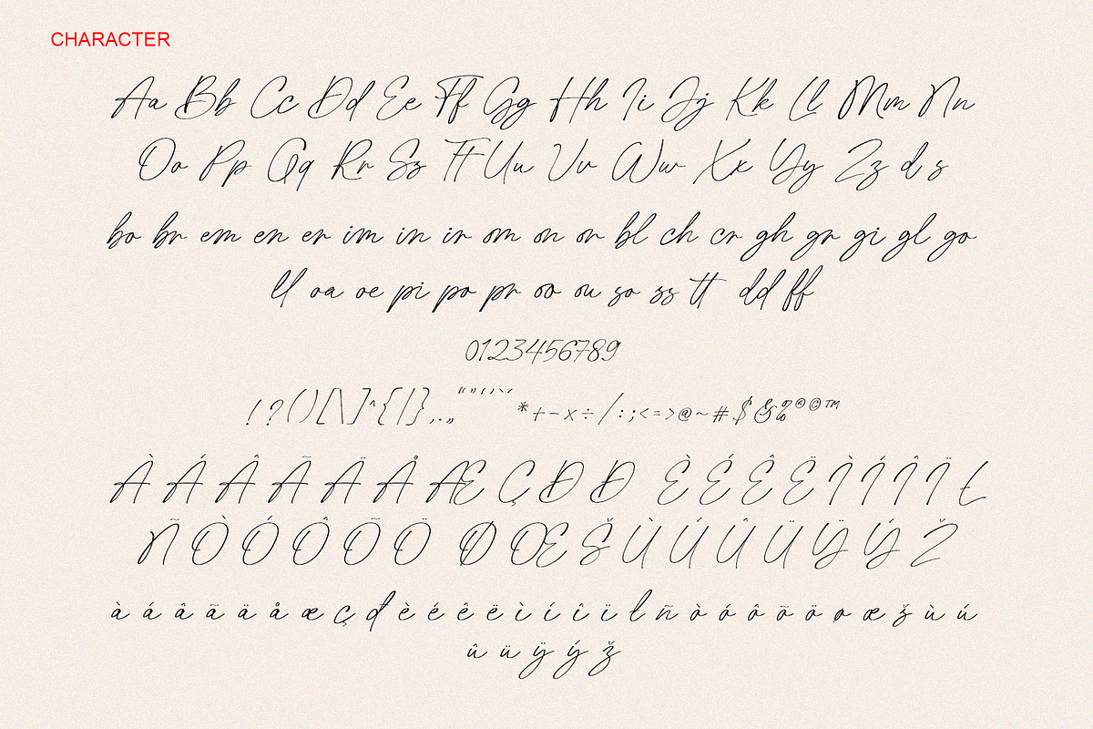 Adora Morgutten - Ink Calligraphy, a Script Font by Myn Type (Photo 16 of 18)