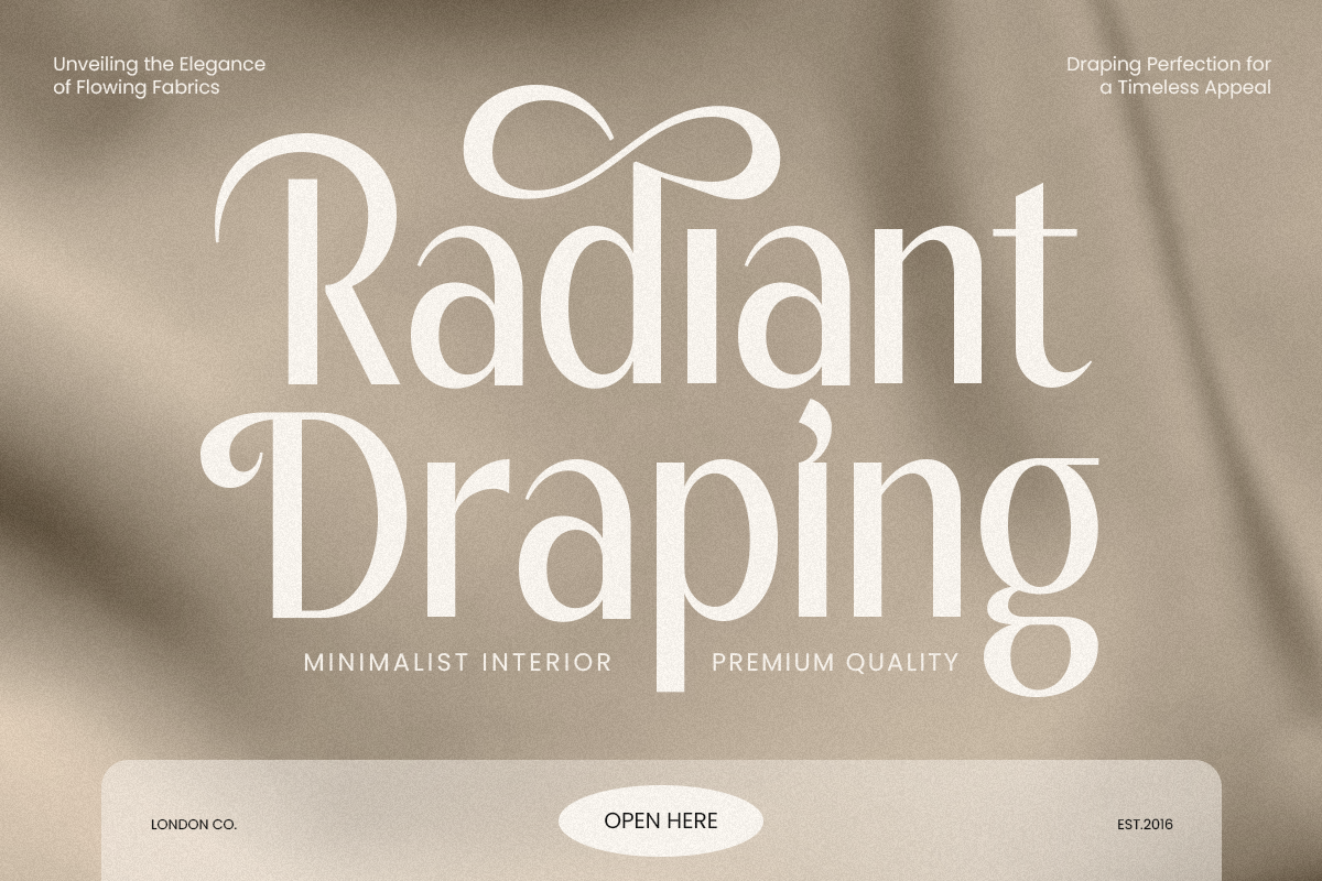 Bachon - Luxury Elegant Font, a Sans Serif Font by Sensatype (Photo 2 of 14)