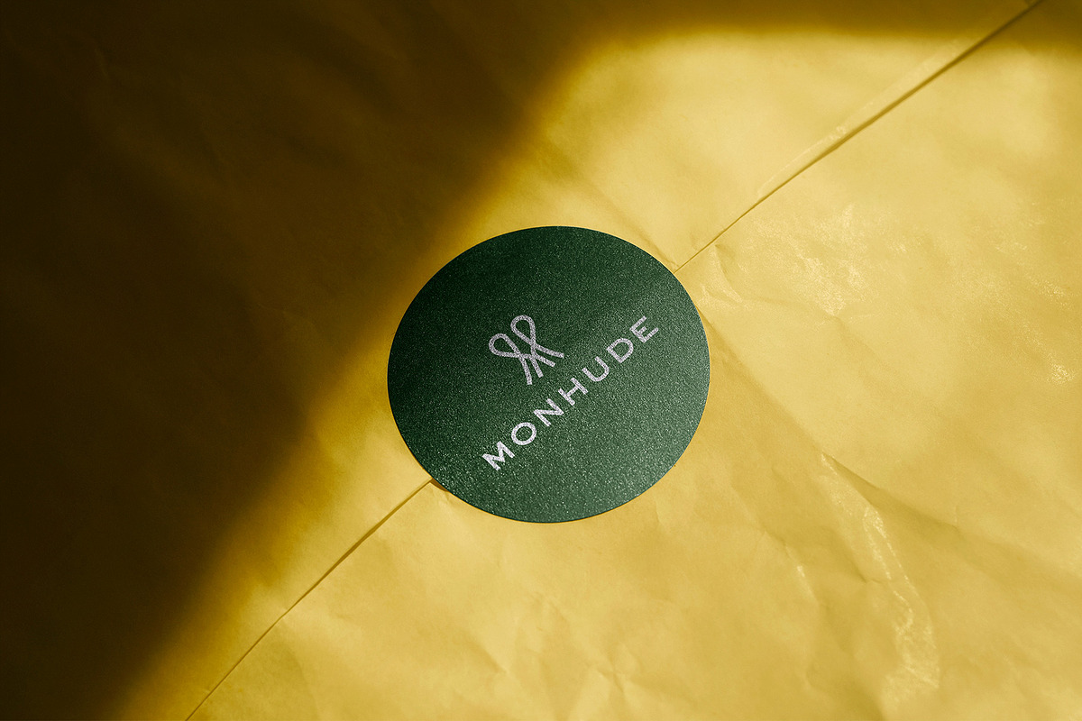 Logo Mockup Round Sticker on Paper, a Product Mockup by Asylab (Photo 4 of 5)