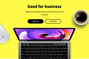 Trumpet - A Premium HTML Template, a Templates & Theme by DigitalAwesome (Thumbnail 2 of 4)