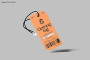 Clothing Tag Mockup, an Advertising Mockup by Bangdastudio (Thumbnail 4 of 11)