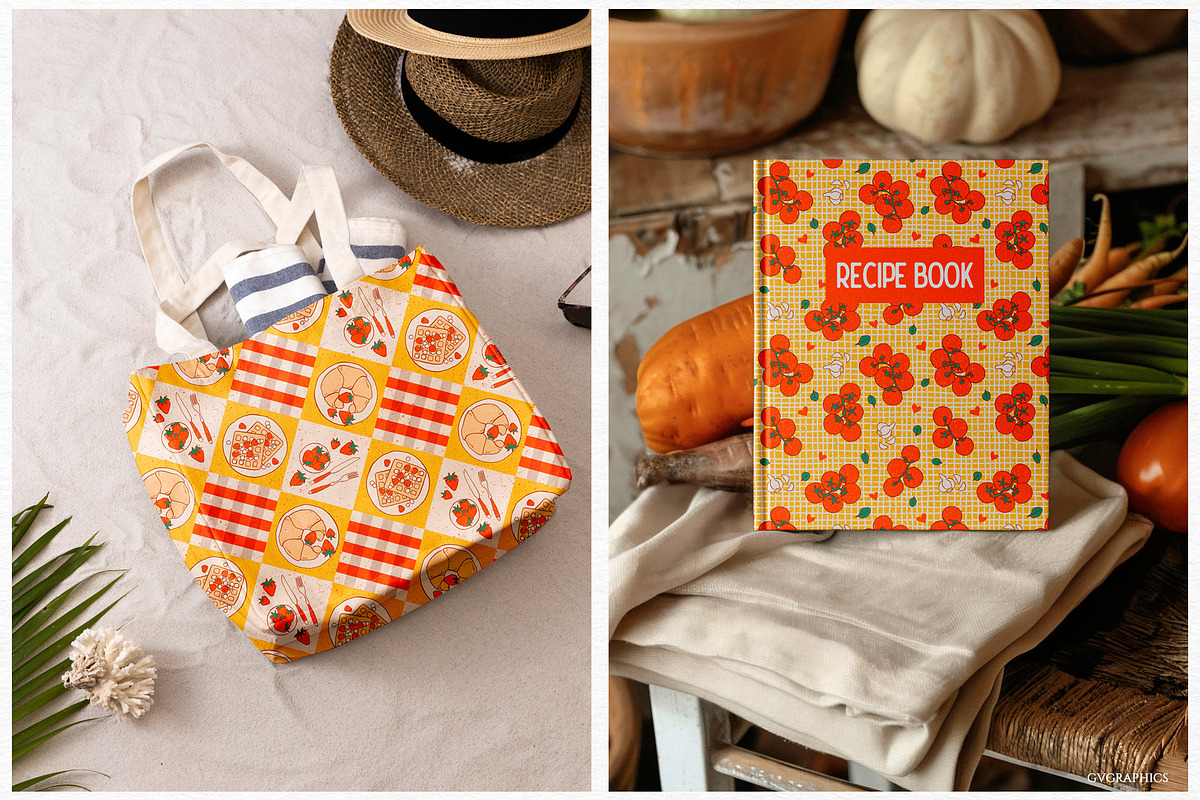 Summer Breakfast Collection, a Pattern Graphic by GVGraphics (Photo 10 of 14)