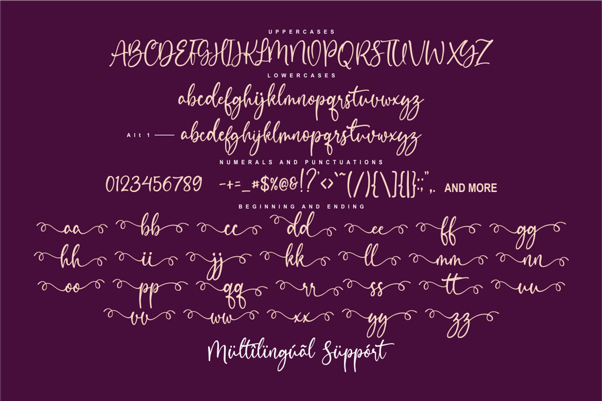 Heart Breath a Beautiful Script Font, a Script Font by Vilogsign (Photo 7 of 9)
