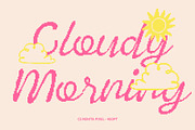 CS Renita Pixel, a Script Font by Craft Supply Co. (Thumbnail 2 of 8)