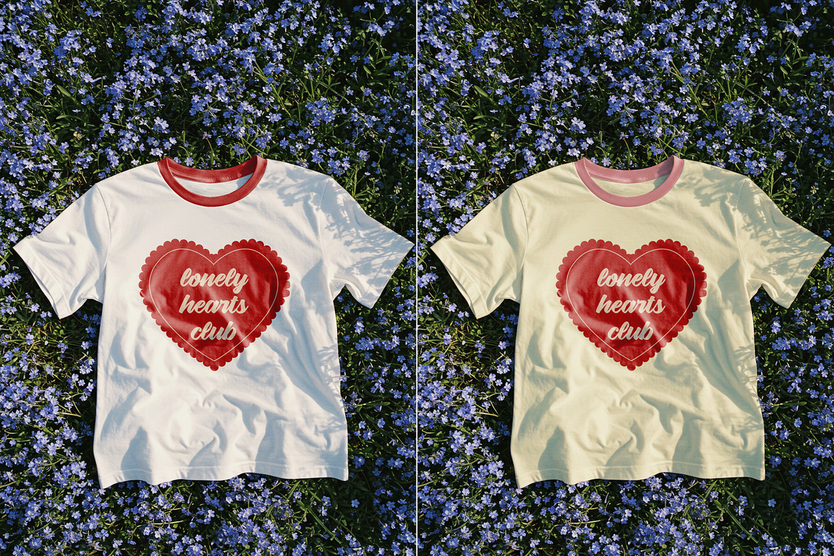 Blooming Day T-Shirt Mockup Bundle, a Shirt Mockup by Goodies.Buro (Photo 3 of 3)