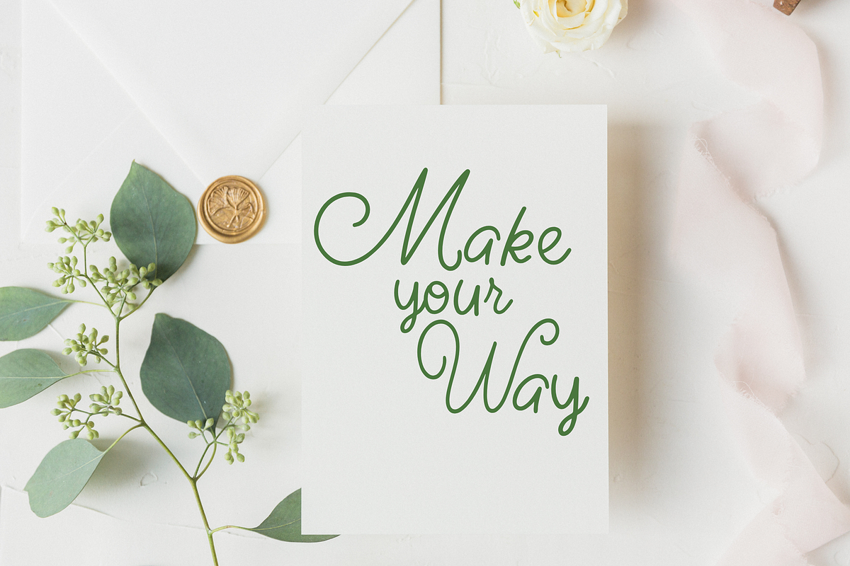 Jollyquil, a Handwritten Font by Dm Studio (Photo 6 of 10)