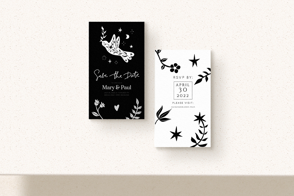 FLORAL BLACK BIRD SILHOUETTES Spring, an Object Graphic by Creativemaker (Photo 9 of 14)