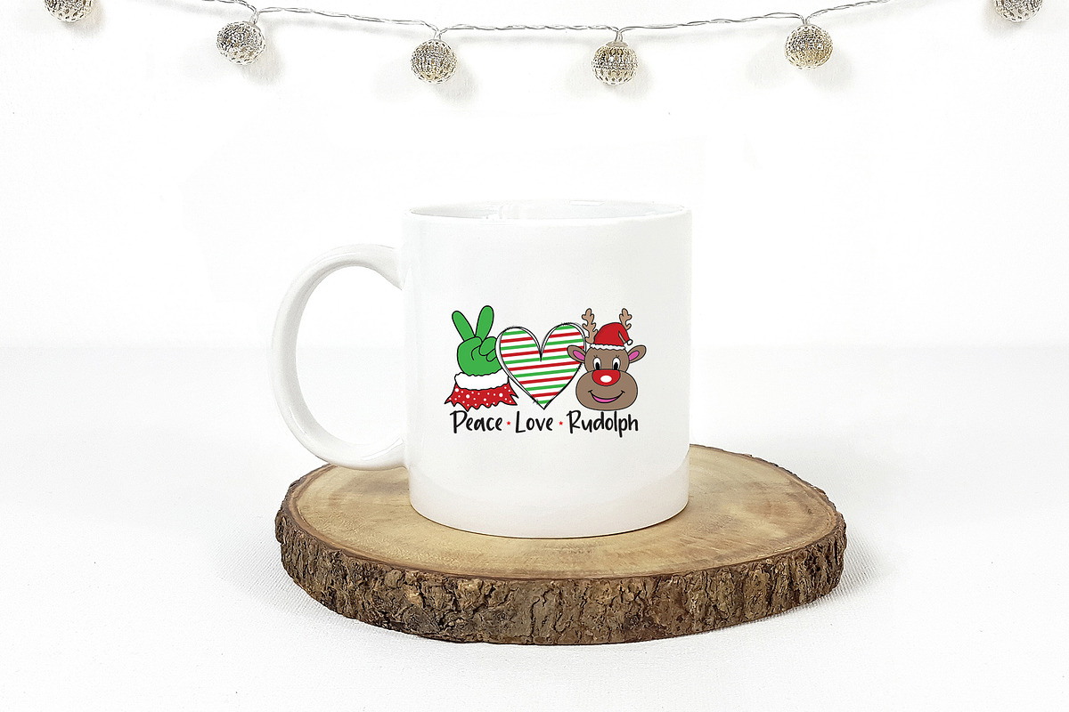 Peace Love Christmas PNG Bundle, a Graphic by CraftlabSVG (Photo 14 of 14)