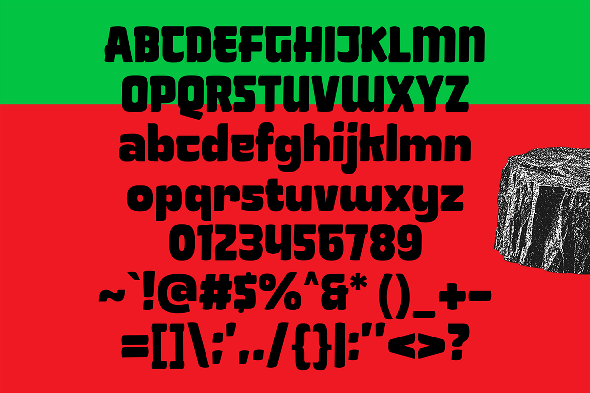 Mankove - Bold Casual Fonts, a Sans Serif Font by Konstantine Studio (Photo 4 of 4)