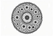 Laser Cut Floral Mandala Bundle, an Illustration by Gfx_Store (Thumbnail 8 of 9)