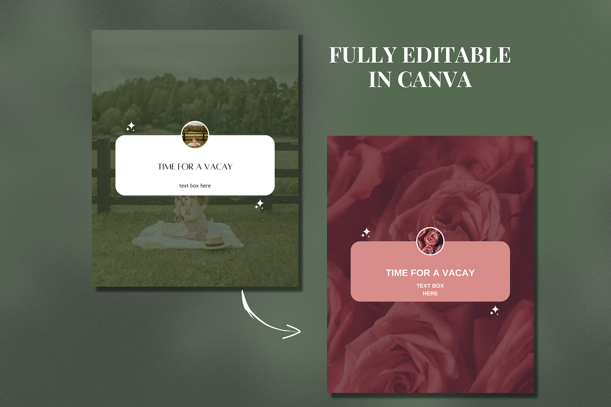 250 Green Instagram Templates, a Social Media Template by SociallyyCreative (Photo 7 of 10)
