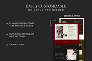 Social Media Manager Canva Website, a Landing Page Template by Meraki Templates (Thumbnail 4 of 8)