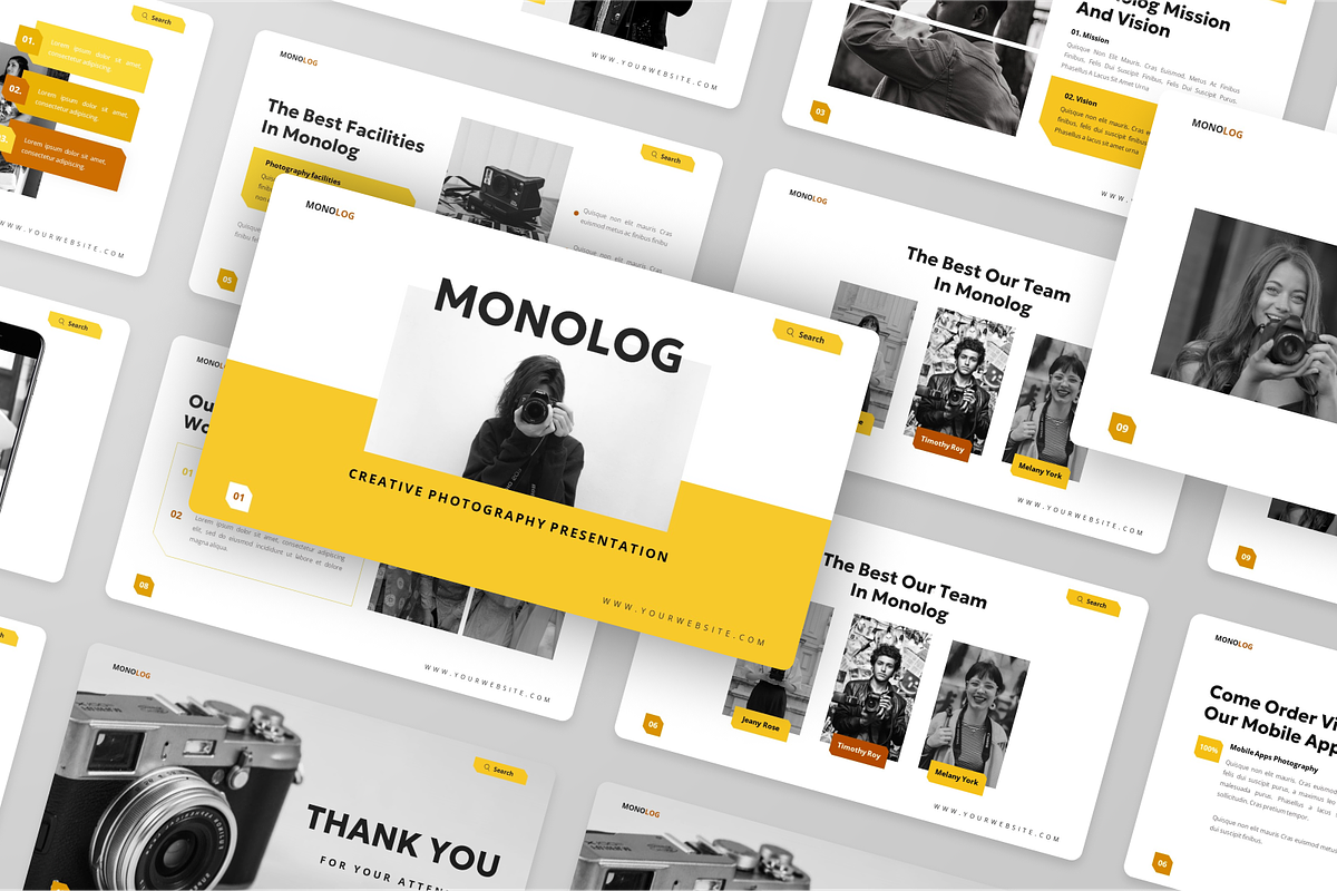 Creative Photography Google Slide, a Presentation Template by Annora Studio (Photo 4 of 5)