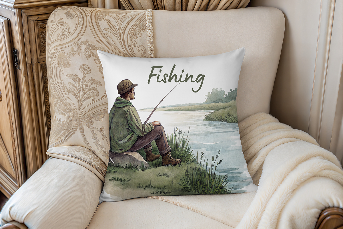 Fathers Day Fishing Graphics Set, an Illustration by MockupWizard (Photo 5 of 5)