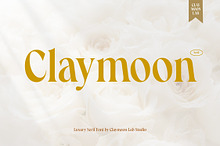 Claymoon Serif — Luxury Elegant Font
