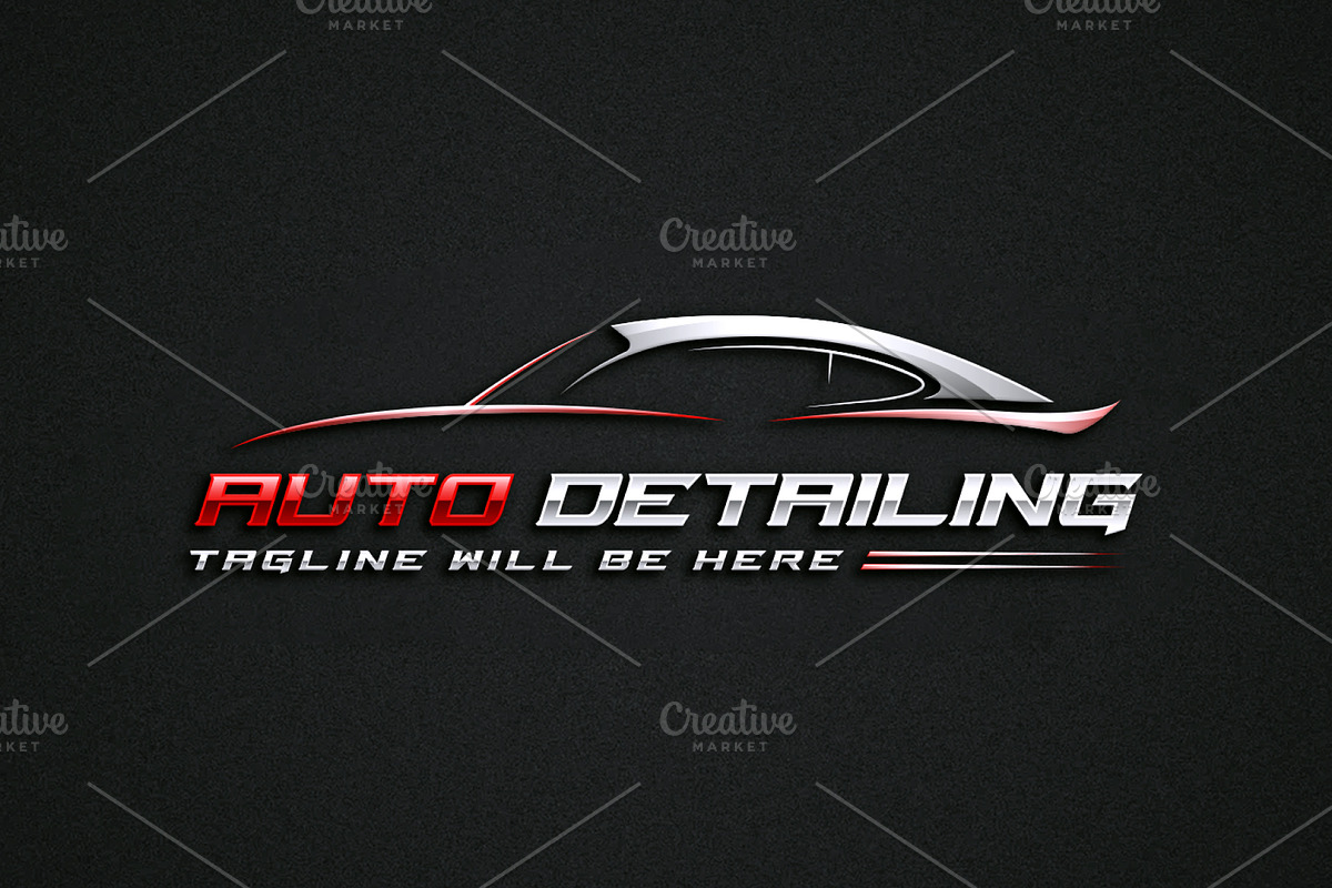 Auto Detailing Logo Template, a Branding & Logo Template by Nahid Hasan Nilim (Photo 3 of 7)