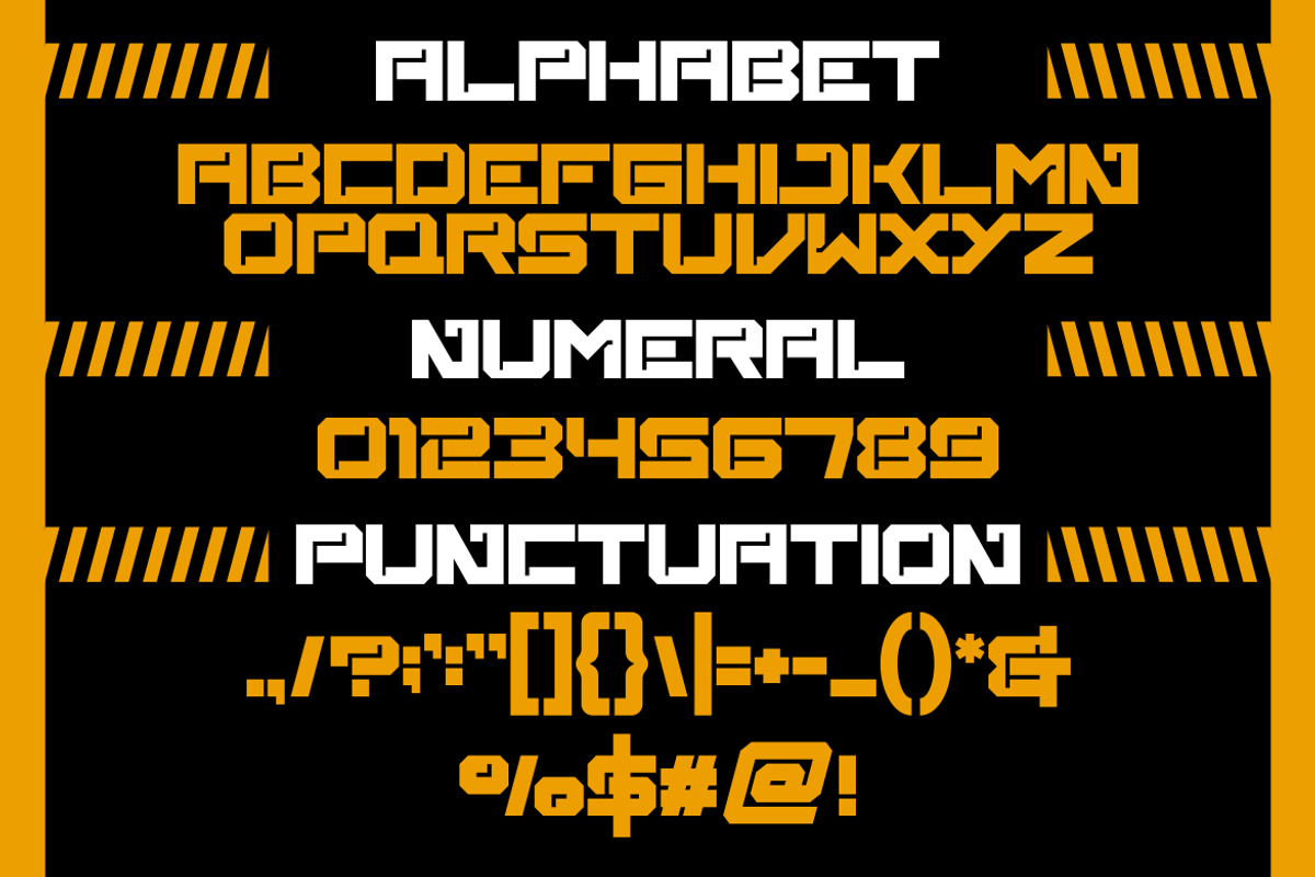 Broxy - Modern Techno Font, a Handwritten Font by MaikoHatta (Photo 2 of 4)