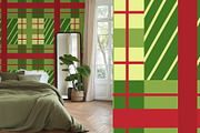 Checkered & Plaid vector patterns, a Pattern Graphic by Carpet Tapete Pretzel (Thumbnail 4 of 13)