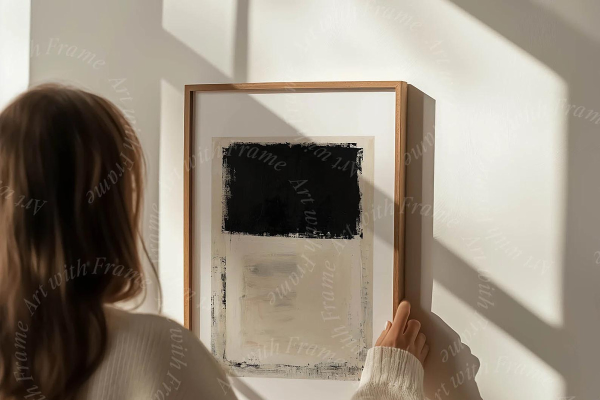 10 Frame Mockups with Person 2, an Advertising Mockup by ArtwithFrame (Photo 5 of 14)